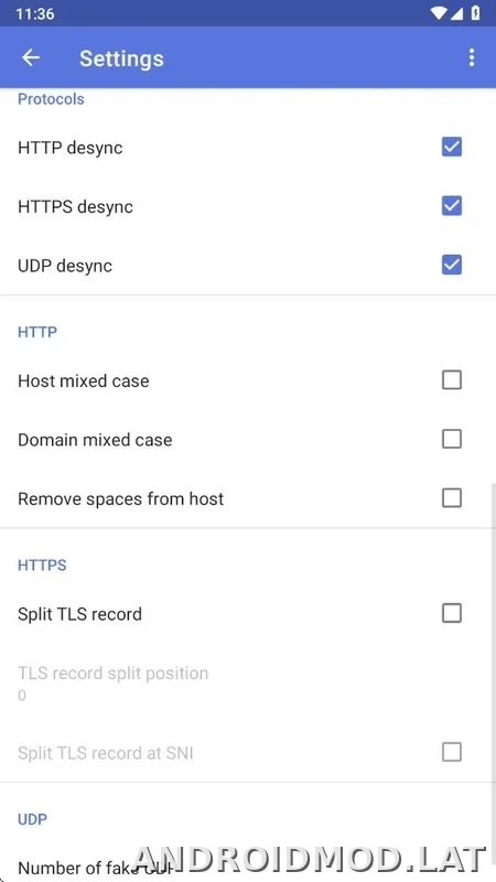 ByeByeDPI скриншот 5